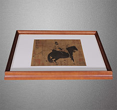 孟州书画装裱配框服务案例